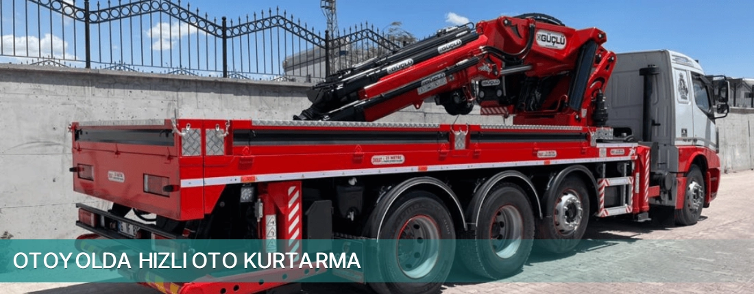 Balçova İlçemi Otoyolda Hızlı Oto Kurtarma